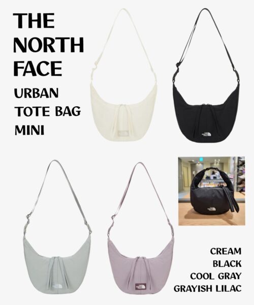 THE NORTH FACE URBAN TOTE BAG MINI-4 colors