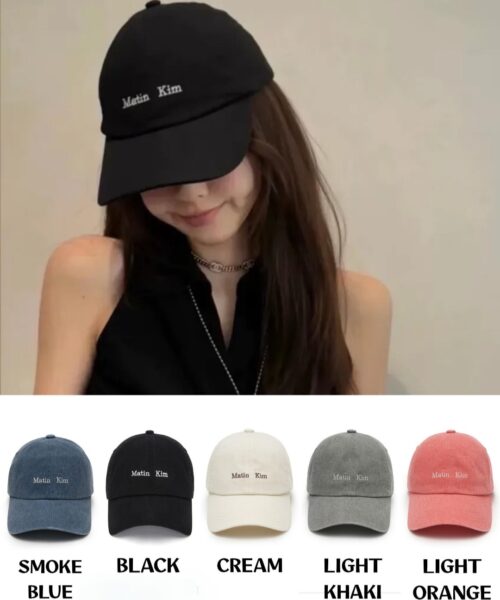 MATIN KIM MINI CLASSIC LOGO BALL CAP
