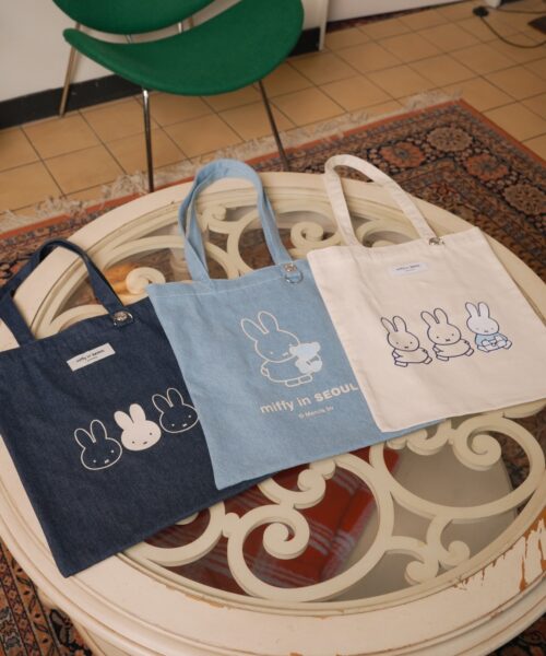 MIFFY DENIM ECO BAG-SEOUL EDITION