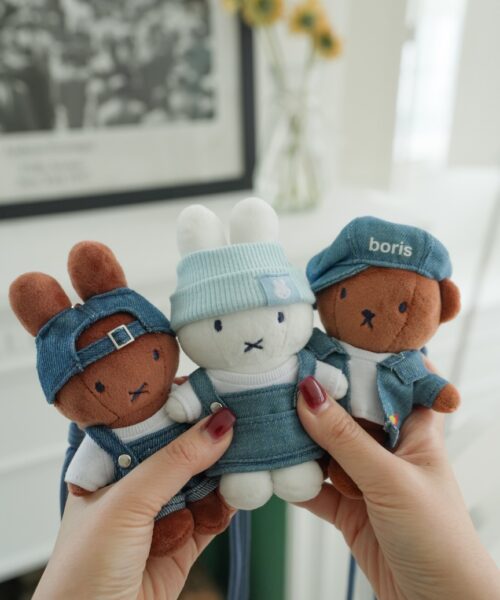 MIFFY DENIM DOLL KEYRING-SEOUL EDITION