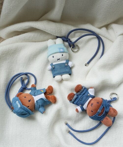 Alternative view of MIFFY DENIM DOLL KEYRING-SEOUL EDITION