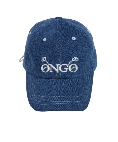 ONGO DENIM LOGO CAP-Indigo colors