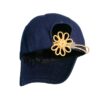ONGO DENIM FLOWER KNOT CAP-3 colors - Image 5