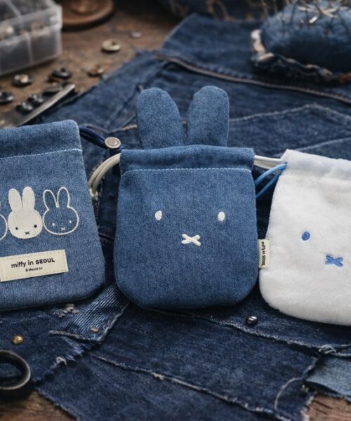 MIFFY DRAWSTRING POUCH-SEOUL EDITION