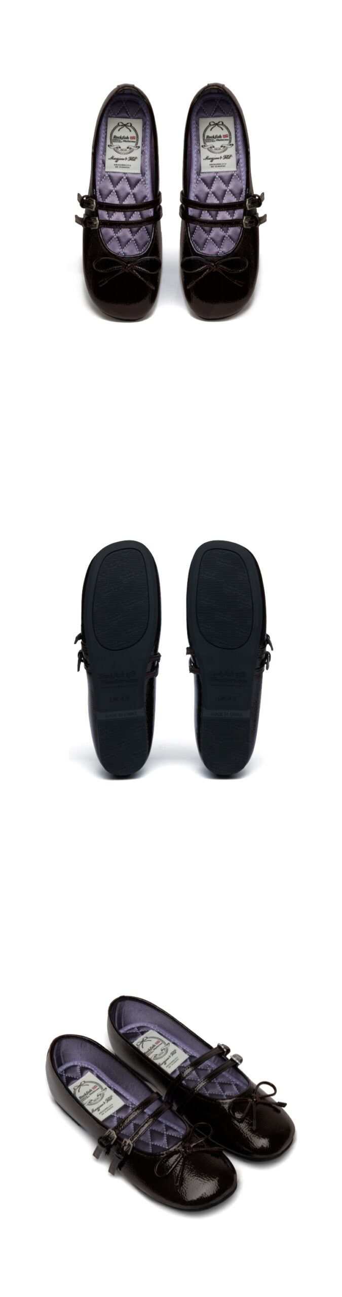 ROCKFISH WEATHERWEAR SQUARE TOE TWO STRAP MARYJANES(ENAMEL)-5 colors - Image 17
