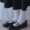 ROCKFISH WEATHERWEAR SQUARE TOE TWO STRAP MARYJANES(ENAMEL)-5 colors
