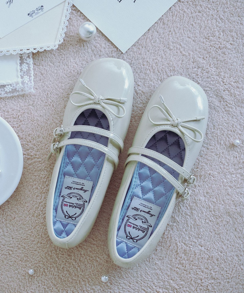ROCKFISH WEATHERWEAR SQUARE TOE TWO STRAP MARYJANES(ENAMEL)-5 colors - Image 10
