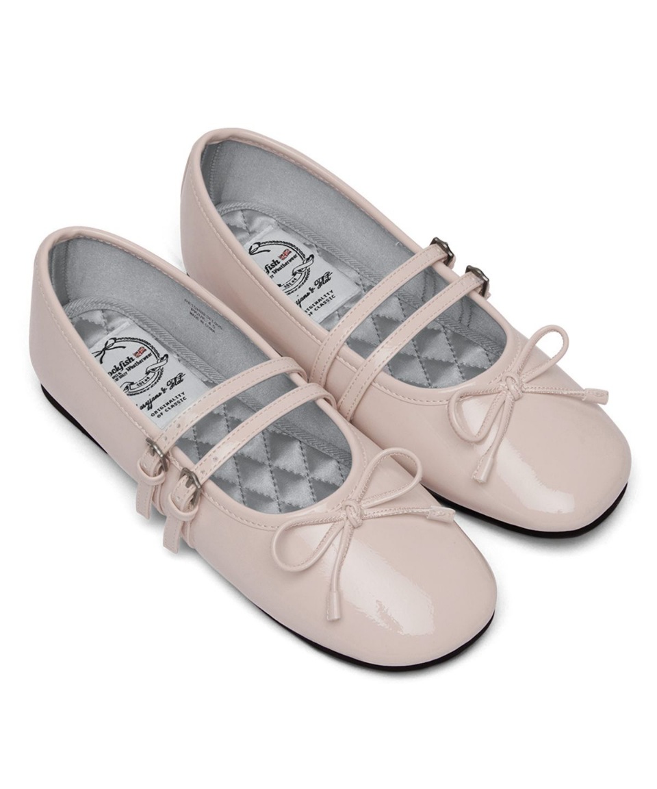 ROCKFISH WEATHERWEAR SQUARE TOE TWO STRAP MARYJANES(ENAMEL)-5 colors - Image 15