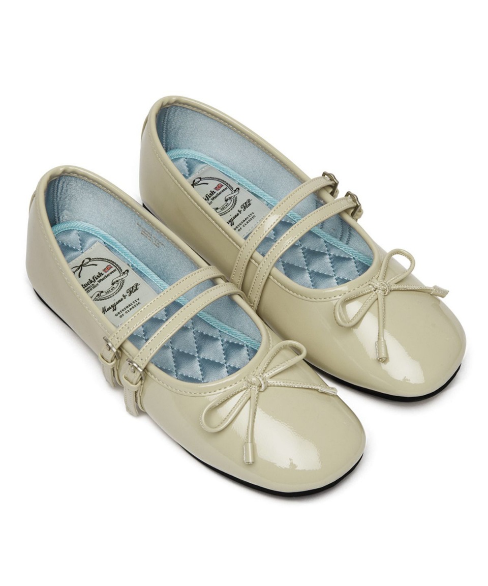 ROCKFISH WEATHERWEAR SQUARE TOE TWO STRAP MARYJANES(ENAMEL)-5 colors - Image 16