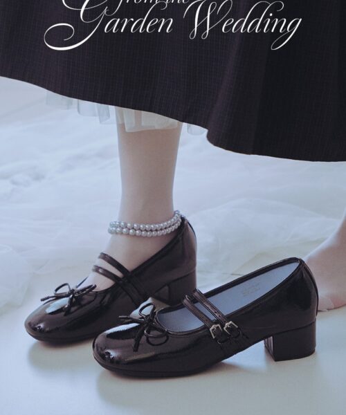 ROCKFISH WEATHERWEAR SQUARE TOE TWO STRAP MARYJANES(4CM)