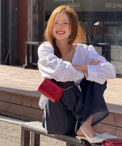 Alternative view of DBERNO MINI TRAVEL PASSPORT BAG-5 colors