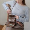 DBERNO MINI TRAVEL PASSPORT BAG-5 colors - Image 9