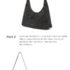 OTZ X EUNBIN MORI-CHECK BIG HOBO SHOULDER BAG - Image 8