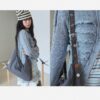 OTZ X EUNBIN MORI-CHECK BIG HOBO SHOULDER BAG - Image 7