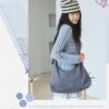 OTZ X EUNBIN MORI-CHECK BIG HOBO SHOULDER BAG - Image 5