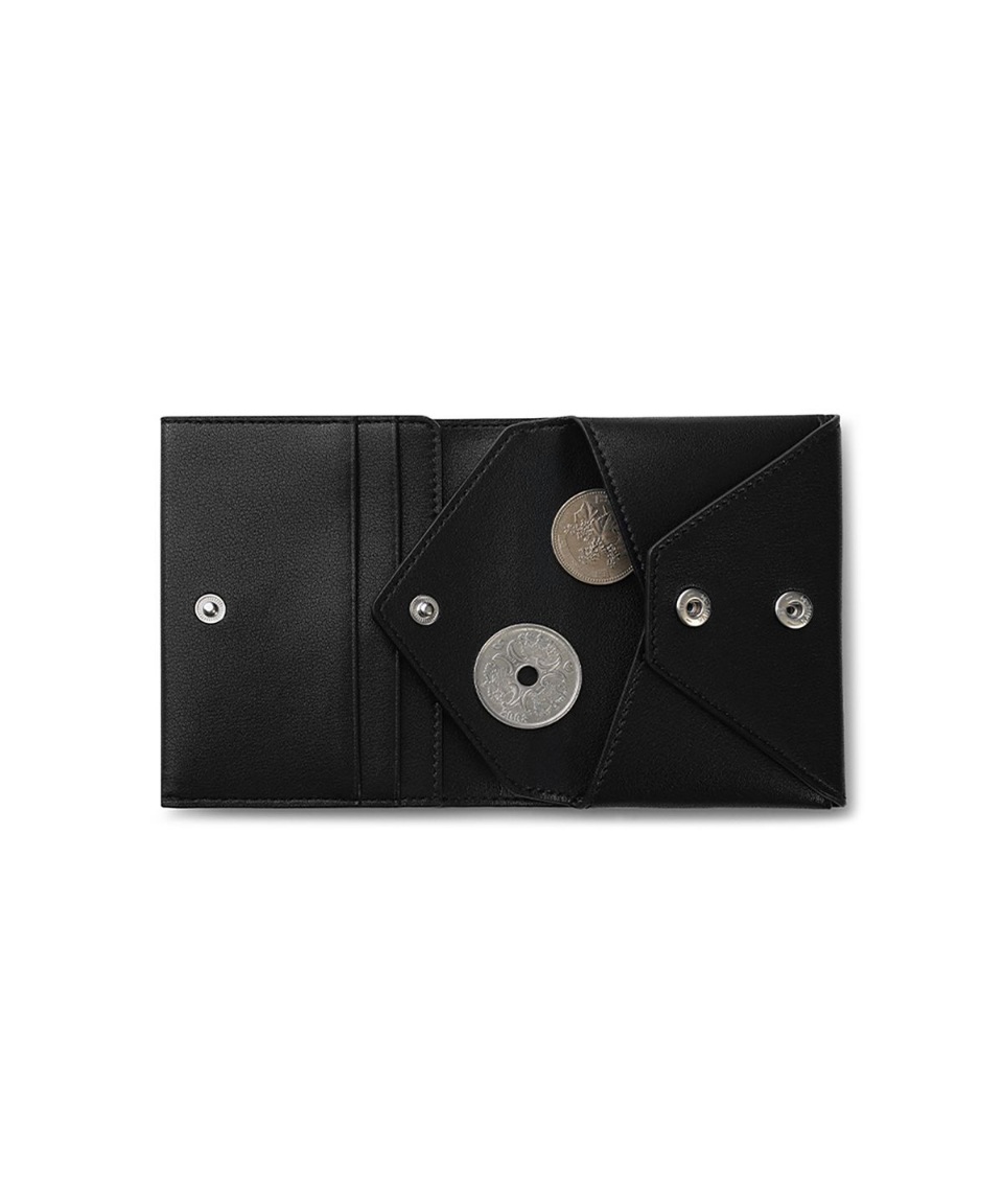 FENNEC SOTY FOLD COIN WALLET-BLACK - Image 6