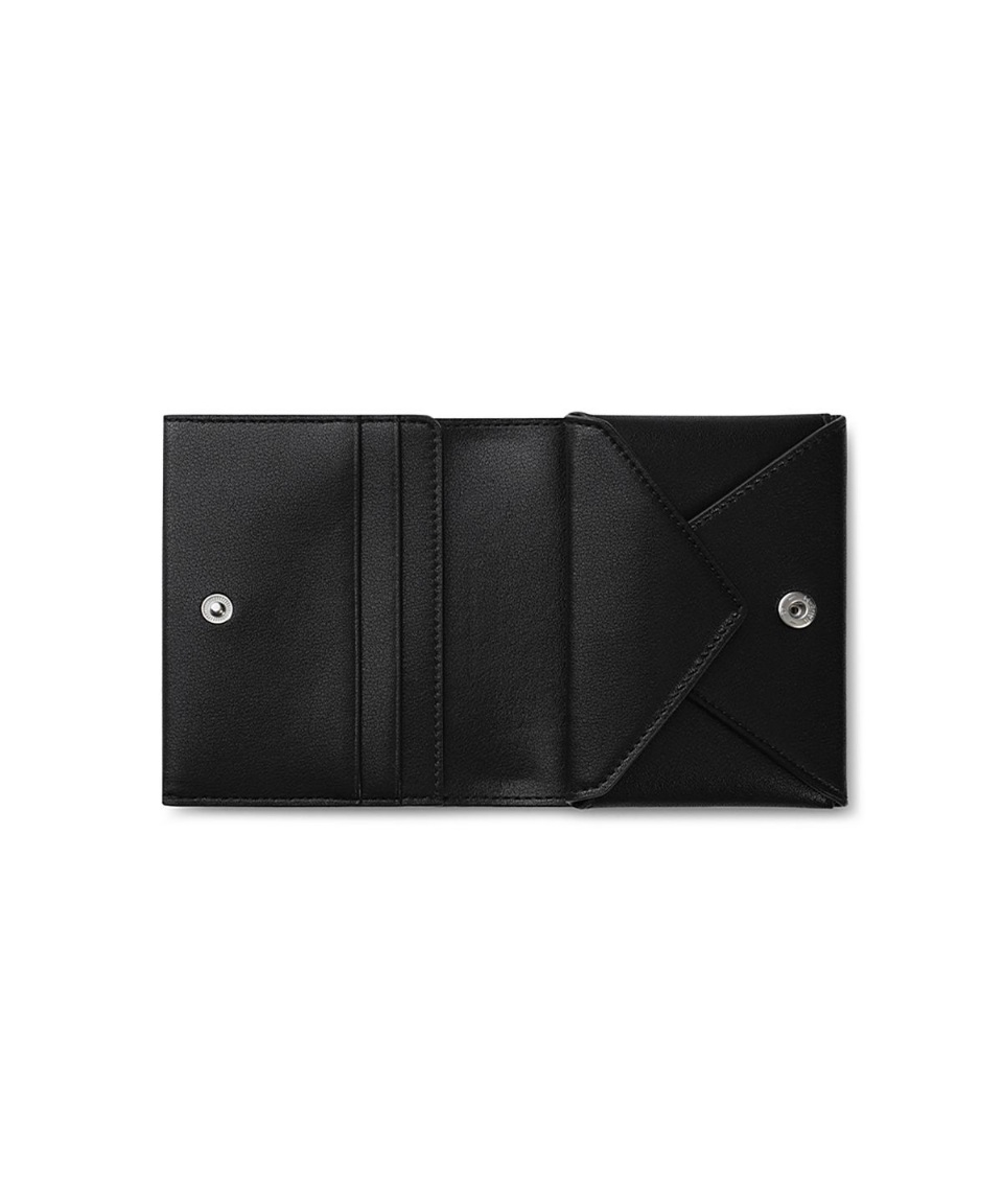 FENNEC SOTY FOLD COIN WALLET-BLACK - Image 4