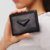 FENNEC SOTY FOLD COIN WALLET-BLACK