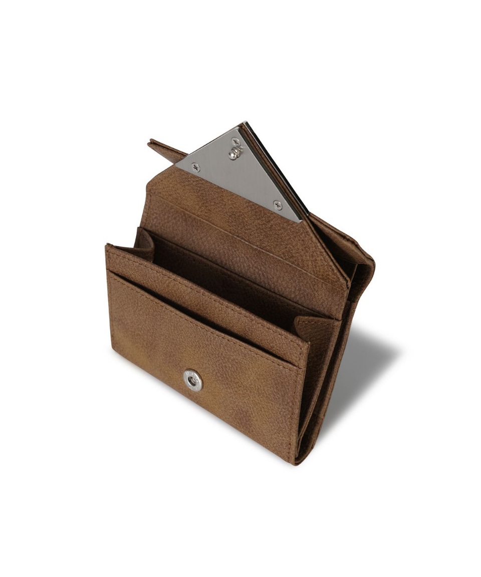 FENNEC TRIANGLE DOCO WALLET-PEBBLE BROWN - Image 5