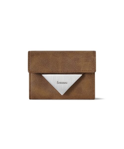 Alternative view of FENNEC TRIANGLE DOCO WALLET-PEBBLE BROWN
