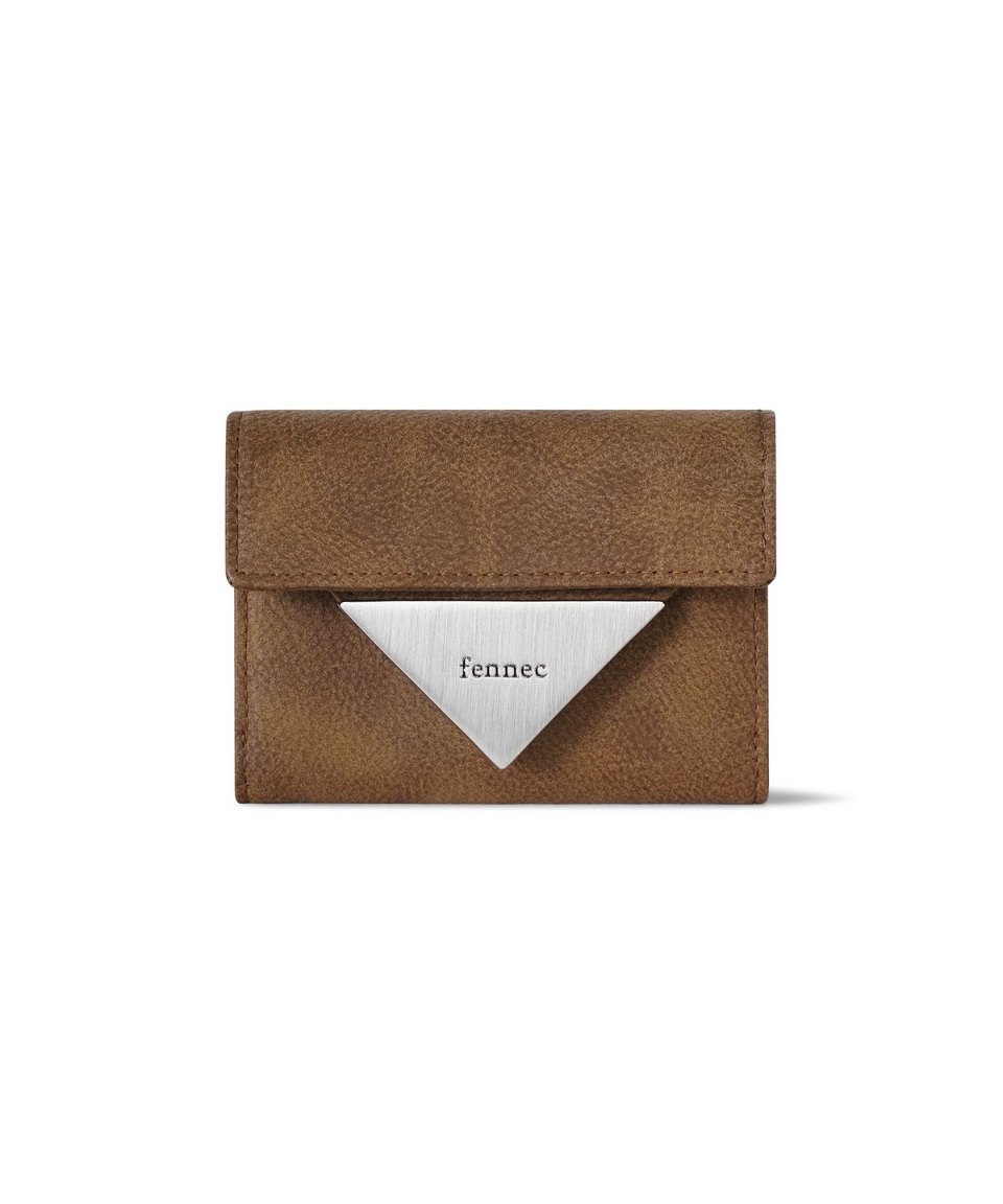 FENNEC TRIANGLE DOCO WALLET-PEBBLE BROWN - Image 2