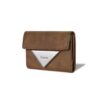 FENNEC TRIANGLE DOCO WALLET-PEBBLE BROWN