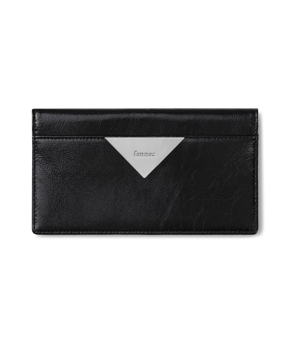 FENNEC TRIANGLE SLIM WALLET-BLACK