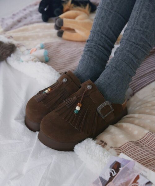 OTZ TOPI FRINGE CLOG-2 colors