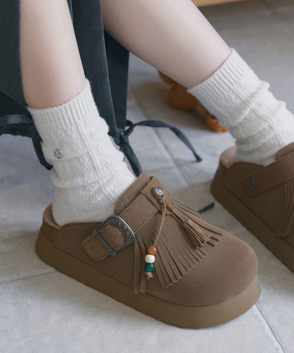 OTZ TOPI FRINGE CLOG-2 colors - Image 2