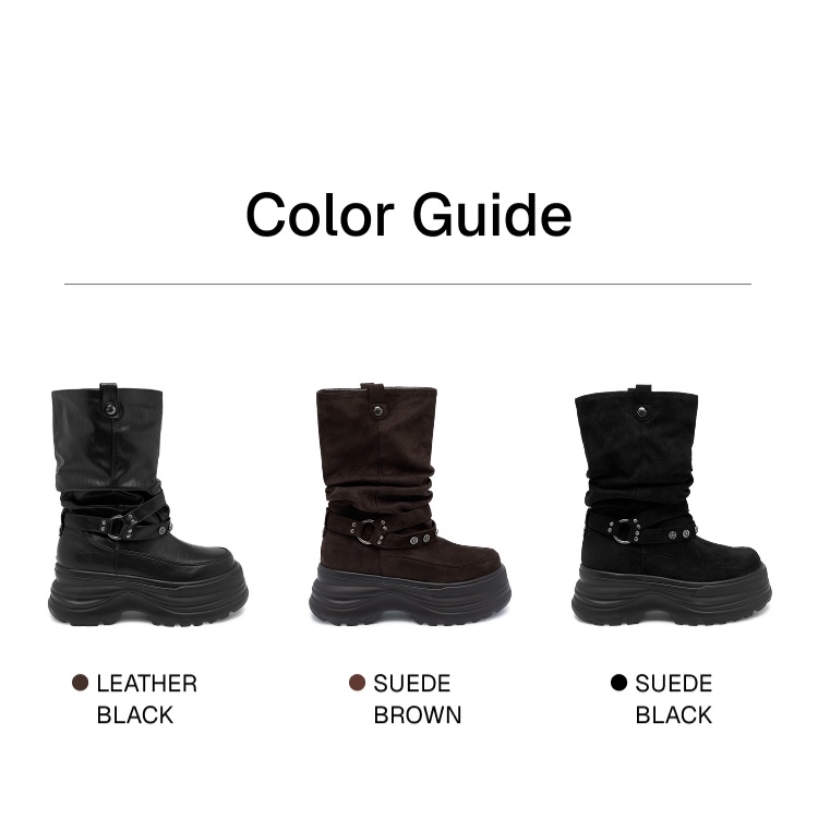 OTZ 3300 SLOUCH PLATFORM BOOTS - Image 15