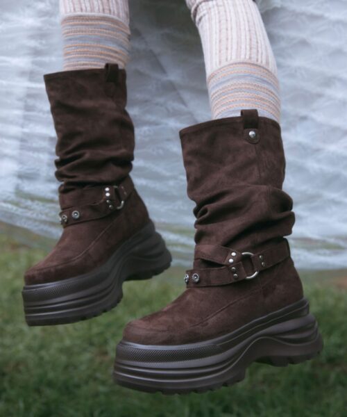 Alternative view of OTZ 3300 SLOUCH PLATFORM BOOTS