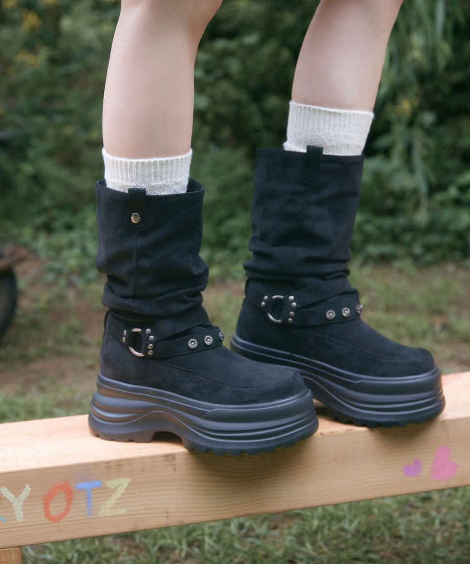 OTZ 3300 SLOUCH PLATFORM BOOTS
