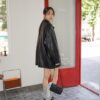 MOOD INSIDE HYDE LRATHER CAR COAT - Image 2