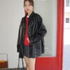 MOOD INSIDE HYDE LRATHER CAR COAT - Image 4