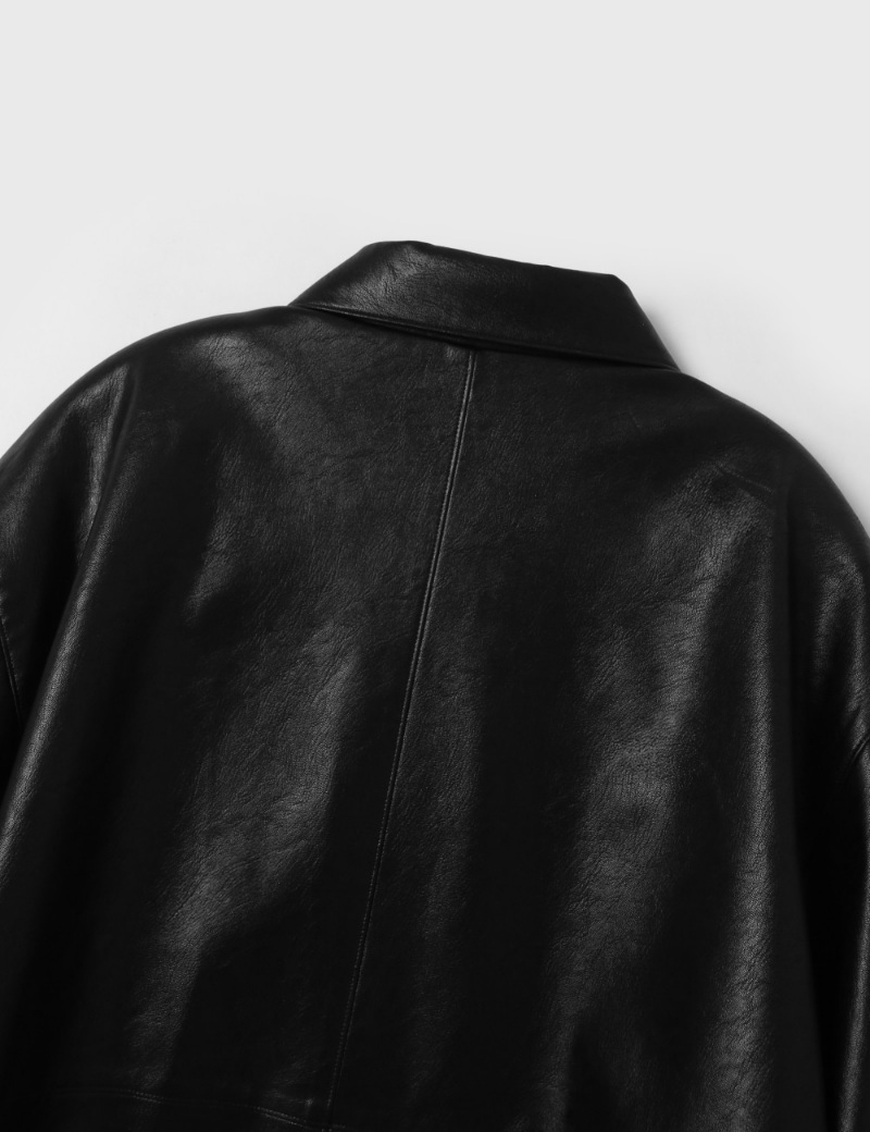 MOOD INSIDE HYDE LRATHER CAR COAT - Image 10