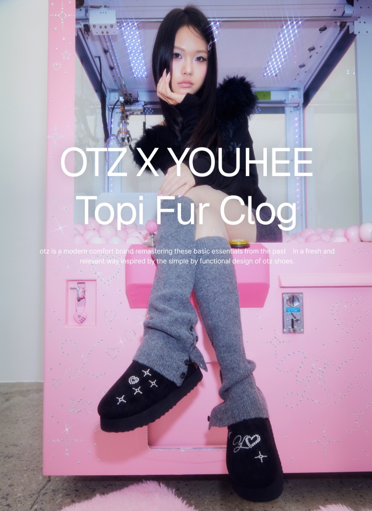 OTZ X YOUHEE TOPI FUR CLOG-2 colors - Image 9