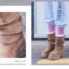 OTZ X YOUHEE FUR PLATFORM BOOTS - Image 4