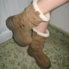 OTZ X YOUHEE FUR PLATFORM BOOTS